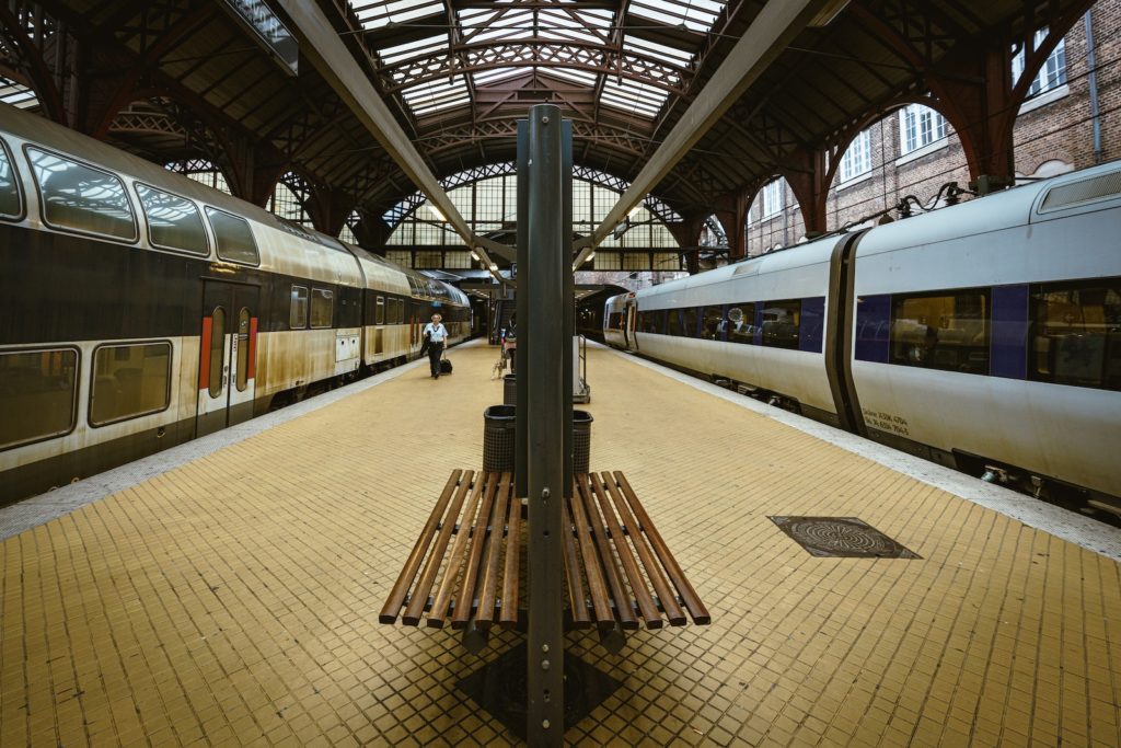 Interior of the Copenhagen Central Station